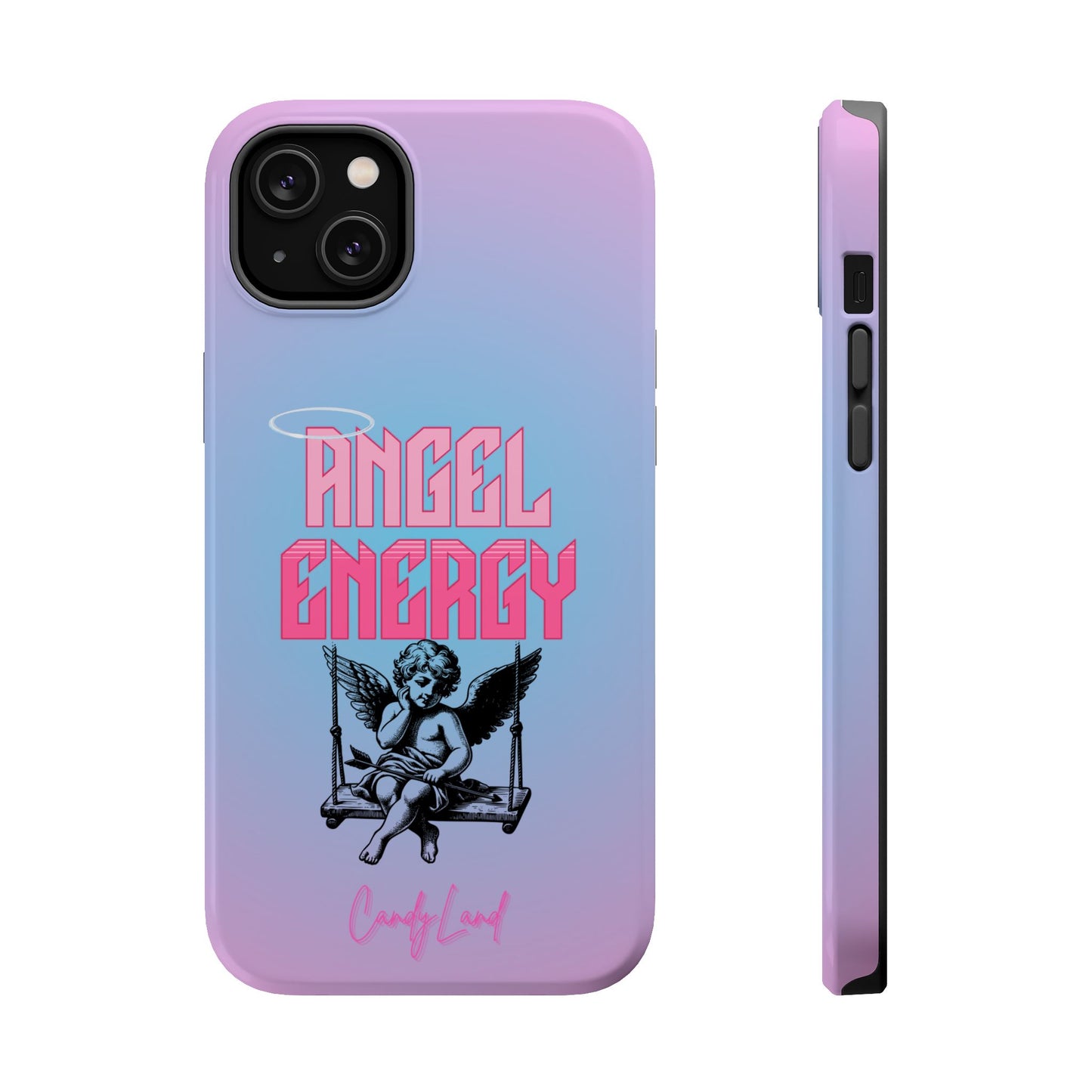 Angel Energy Pink Light Blue Miss MagSafe Tough Case