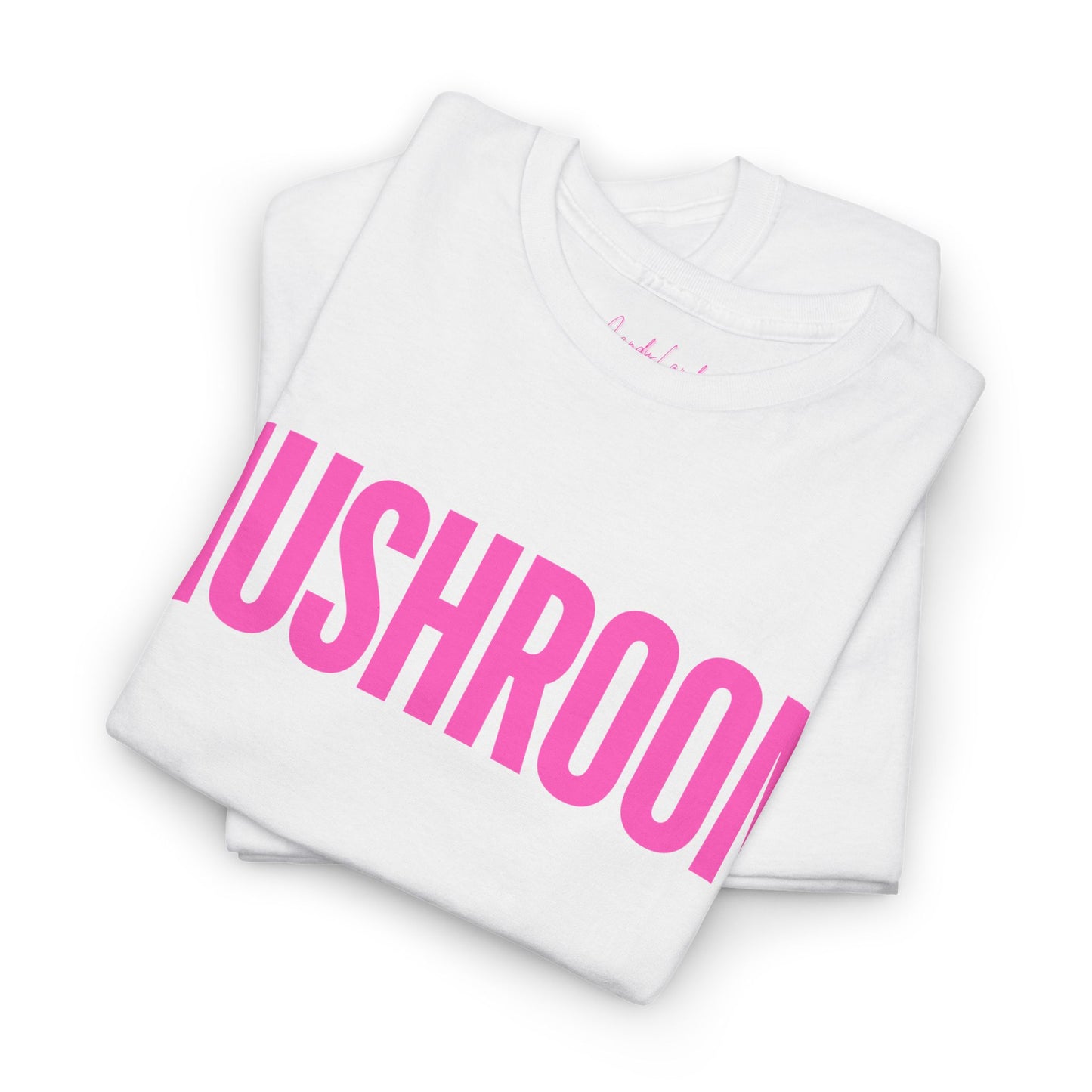 MUSHROOM pink +C. OVERSIZED T-Shirt