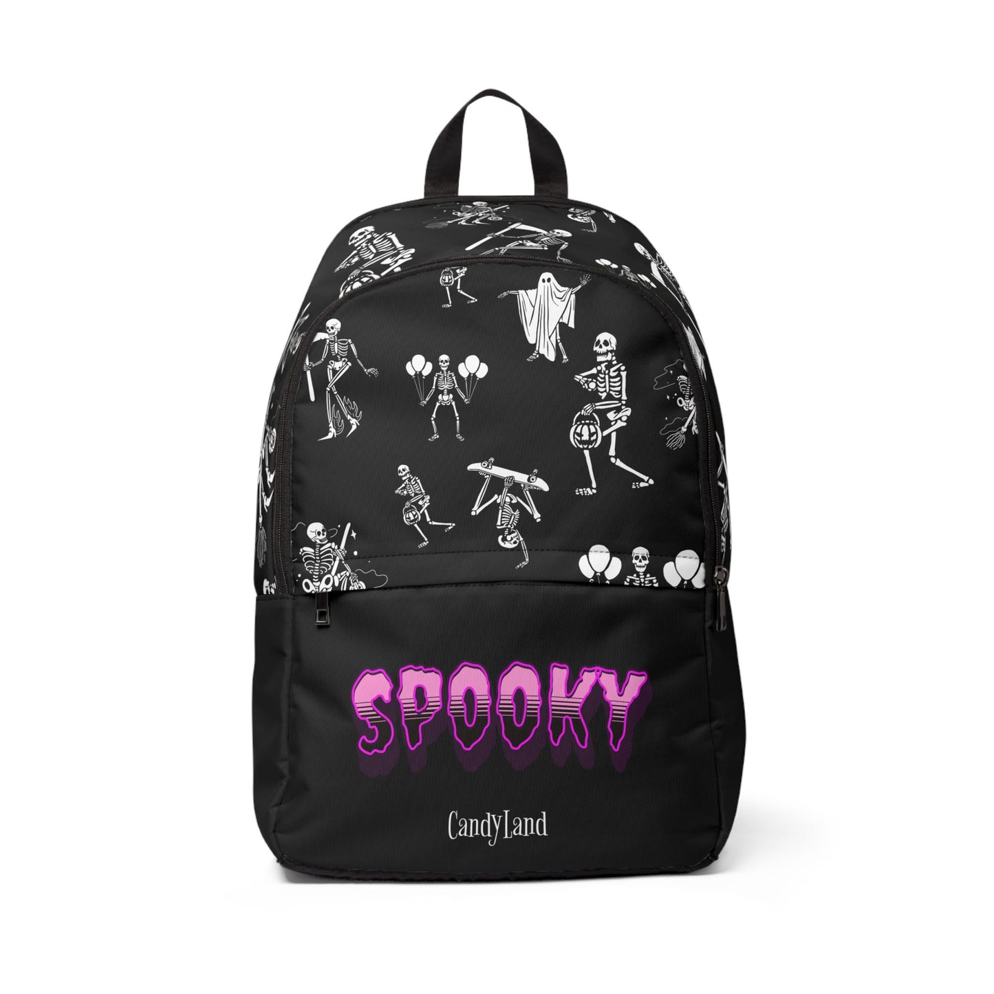 SPOOKY Black Backpack