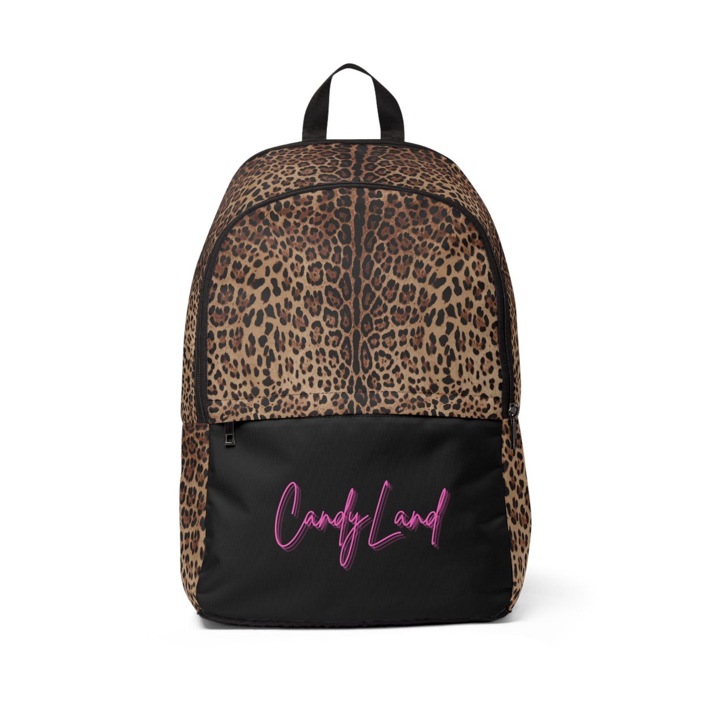 Wild Leopard pink Backpack