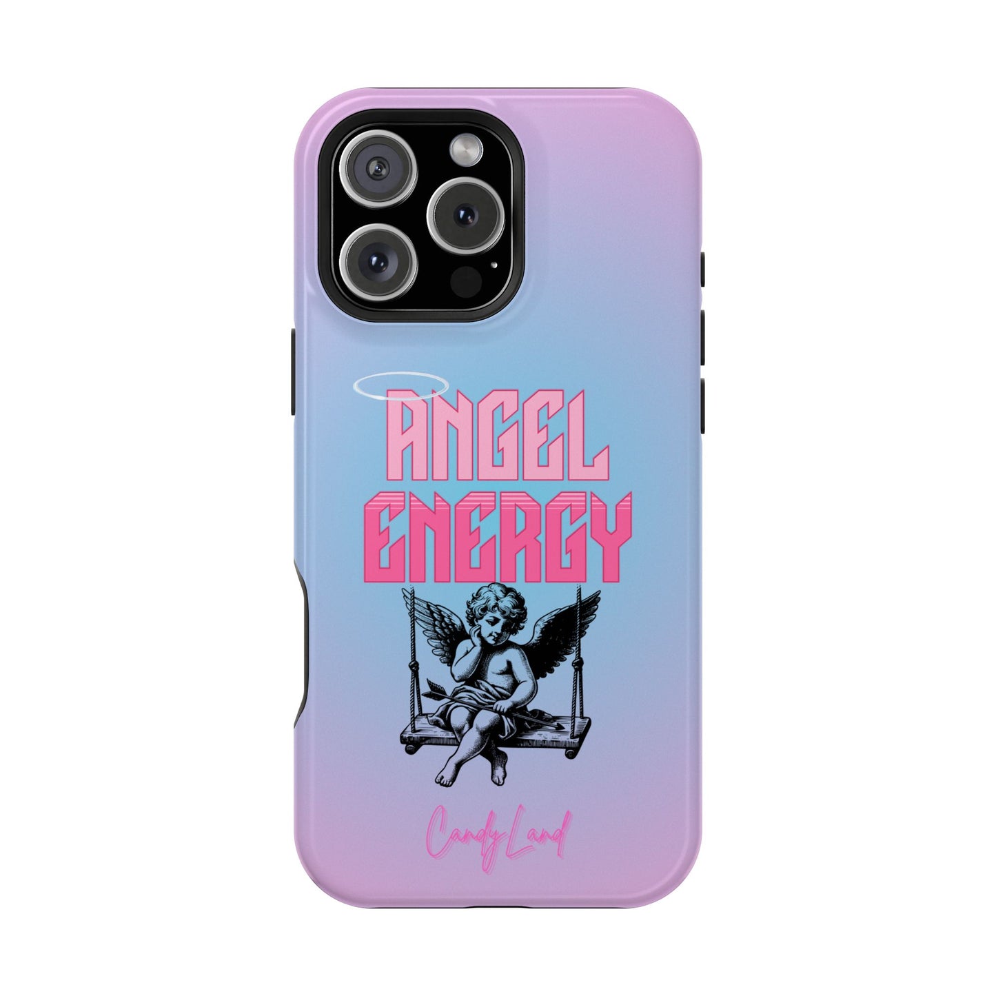 Angel Energy Pink Light Blue Miss MagSafe Tough Case