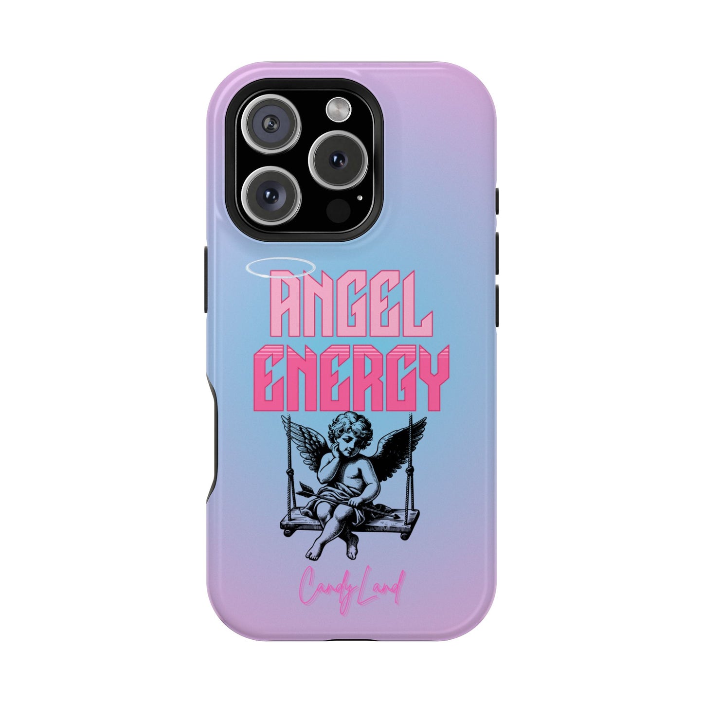 Angel Energy Pink Light Blue Miss MagSafe Tough Case