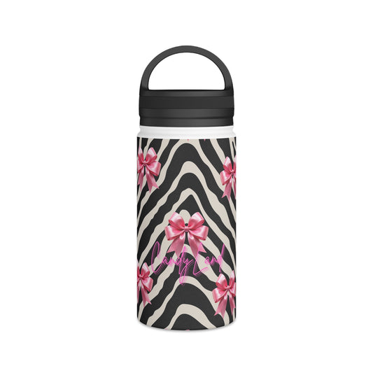 Zebra Stainless Steel Water Bottle