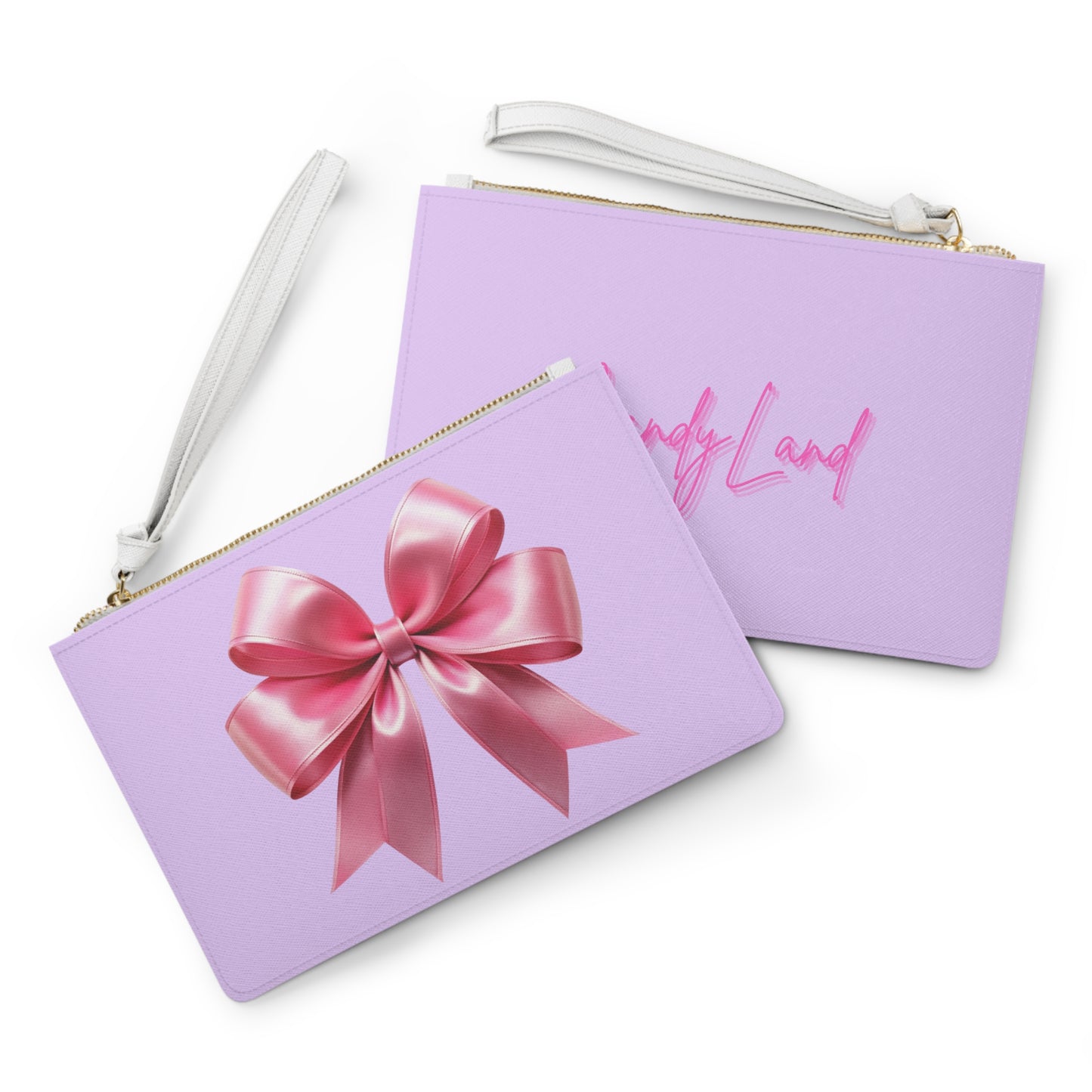 The Bow Lilac Clutch