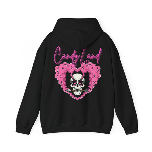 Pink Heart Skull +C. HOODIE