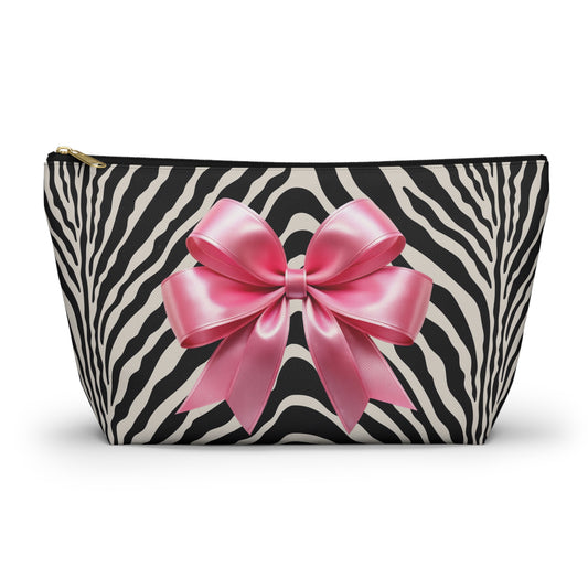 Zebra Large & Small Accessory Pouch