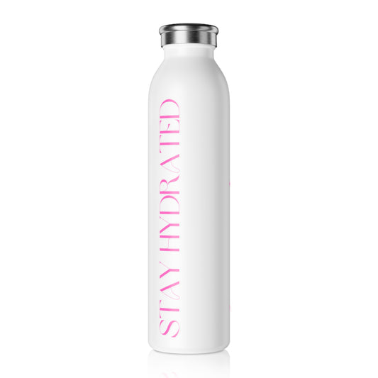 Stay Hydrated Slim Water Bottle