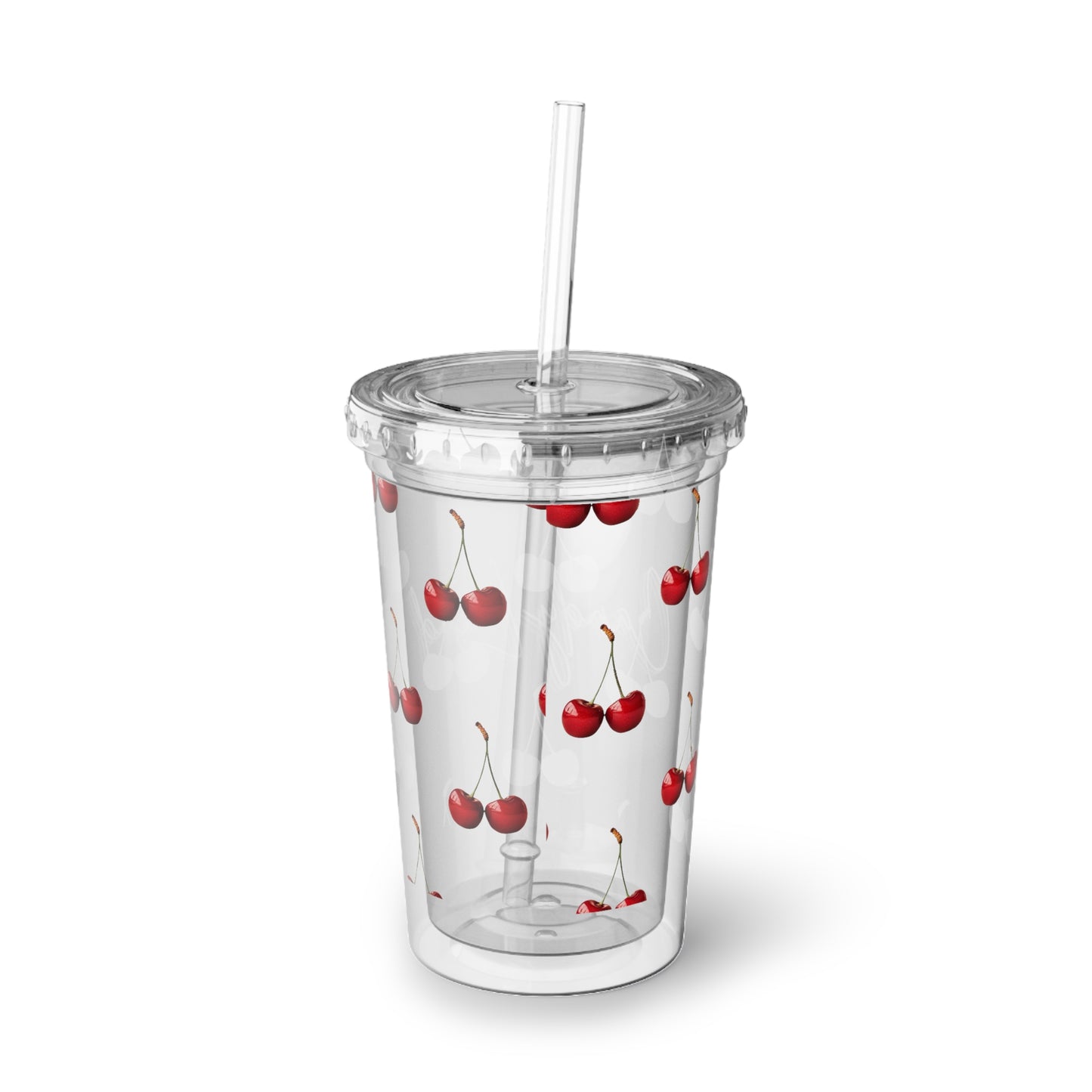 Cherry Red Vacation Cup