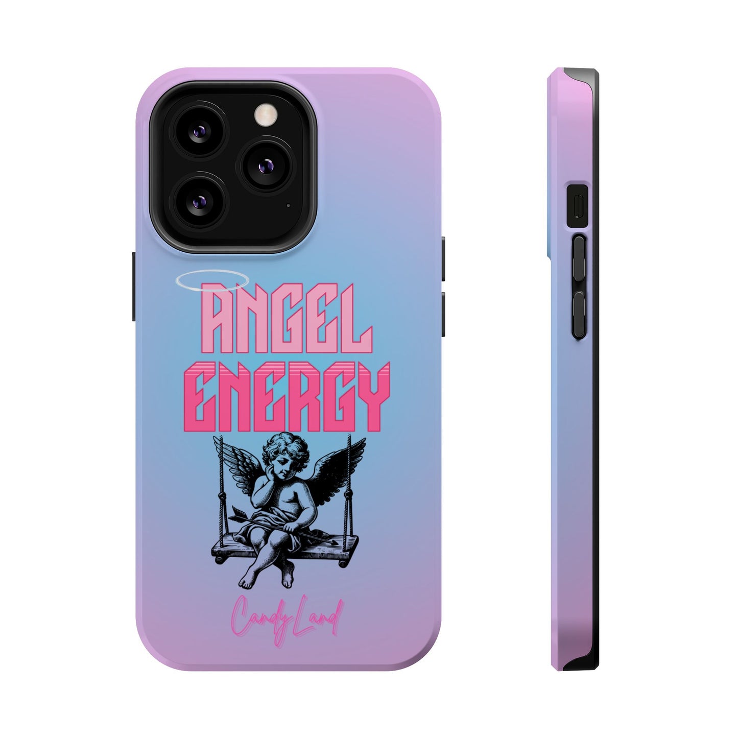 Angel Energy Pink Light Blue Miss MagSafe Tough Case