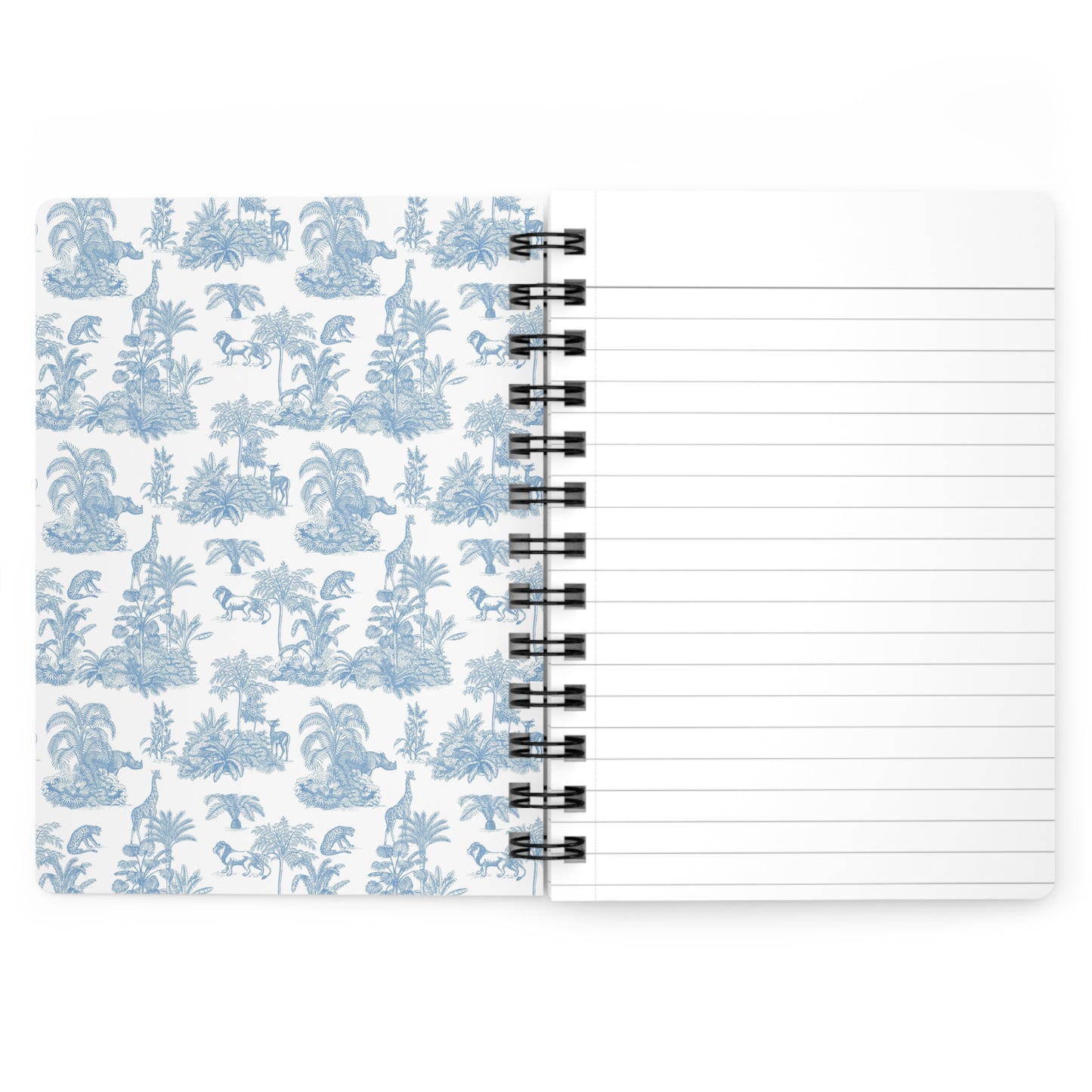 Light Blue Paradise Spiral Bound Notebook