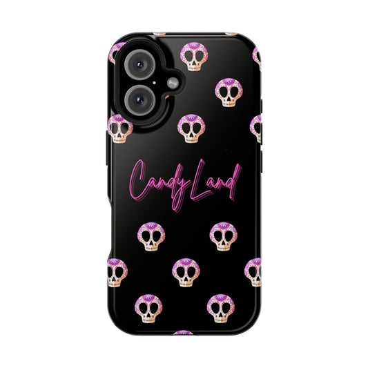 Mexican Skull violet Black Miss MagSafe Tough Case