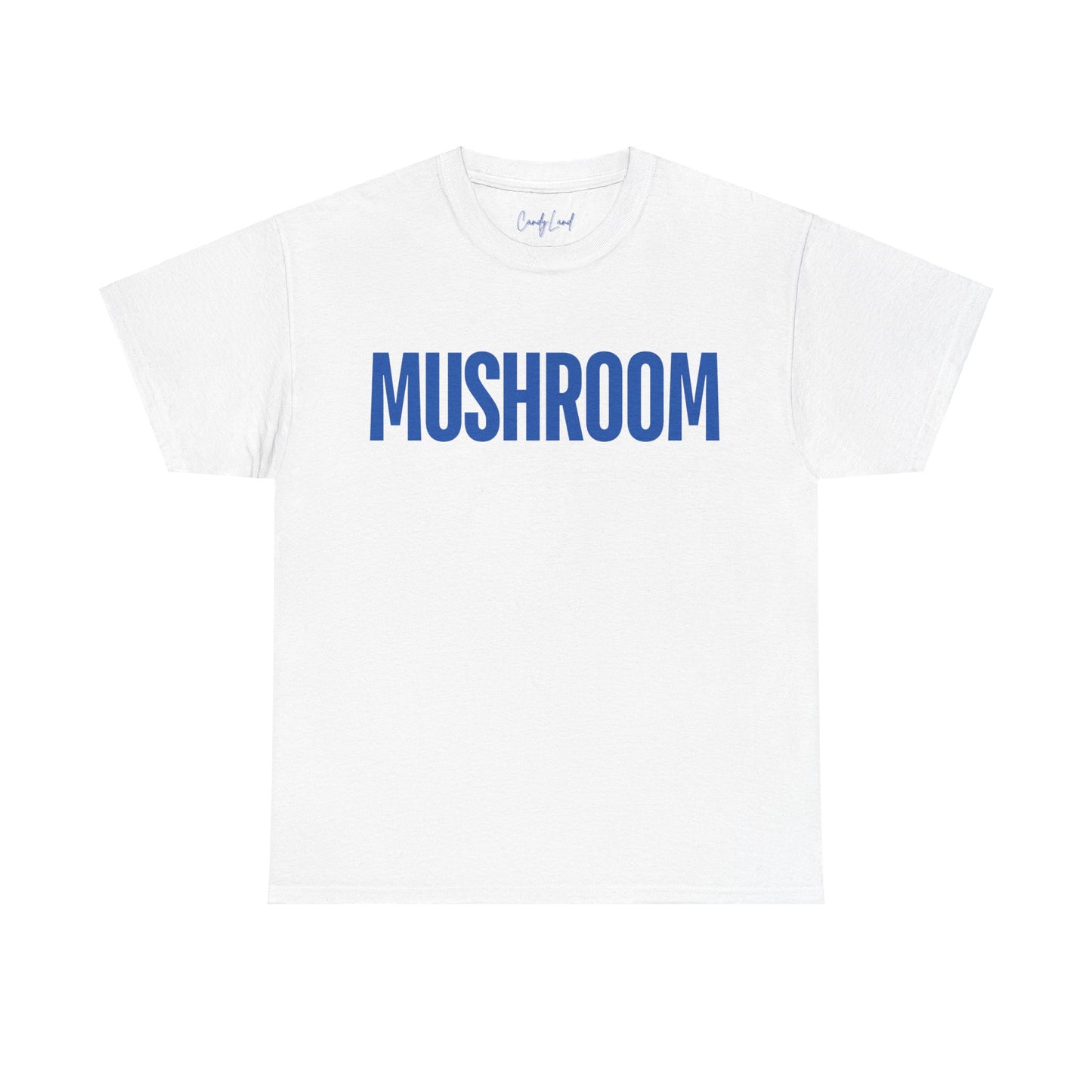 MUSHROOM blue +C. OVERSIZED T-Shirt