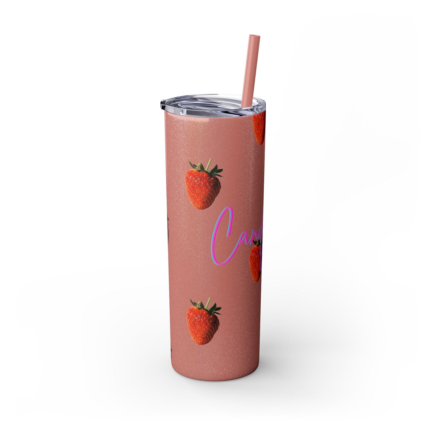 Strawberry +C. Vacation Tumbler