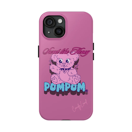 POMPOM® Sweet Like Honey Light Pink Miss Tough Phone Case