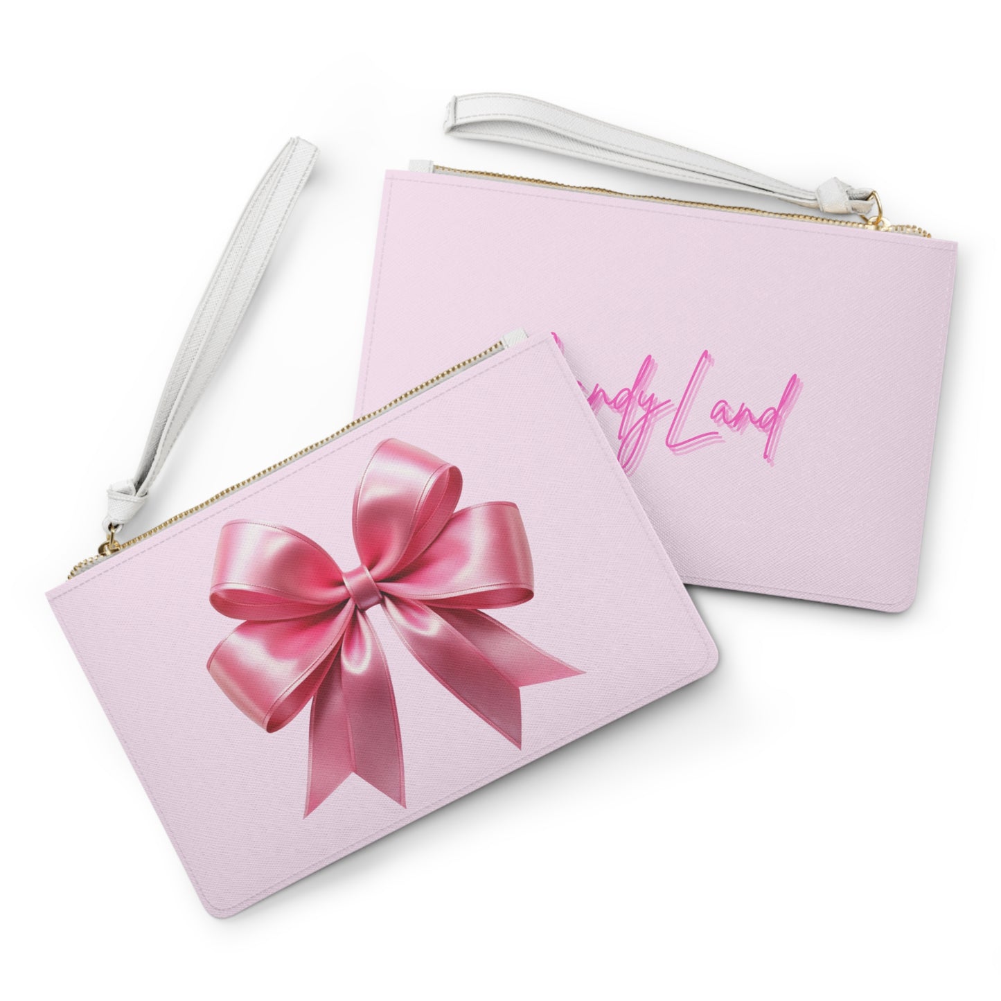 The Bow Rosé Clutch