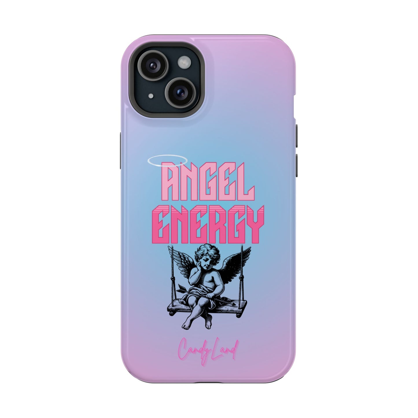 Angel Energy Pink Light Blue Miss MagSafe Tough Case