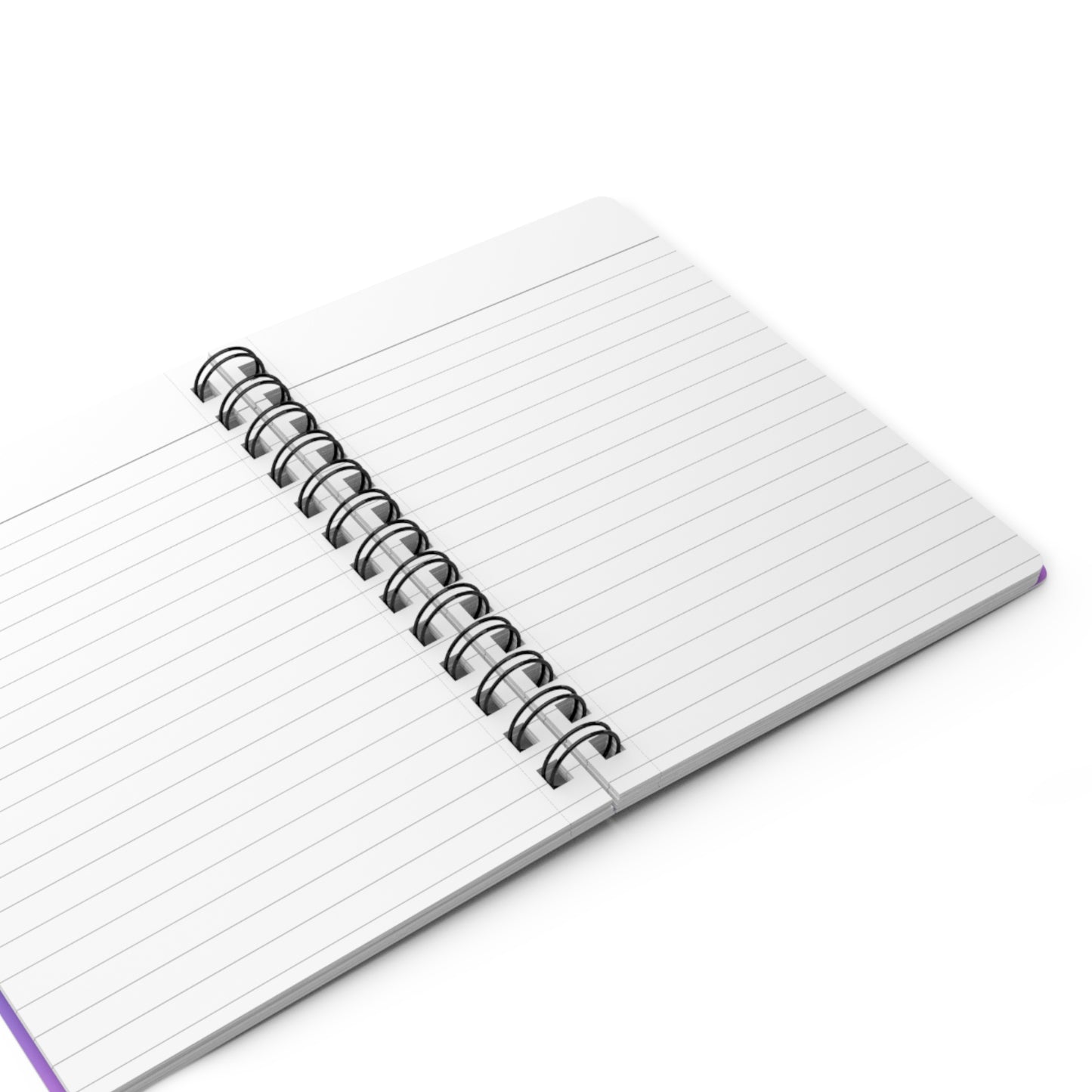 Est. 2024 Violet Spiral Bound Notebook