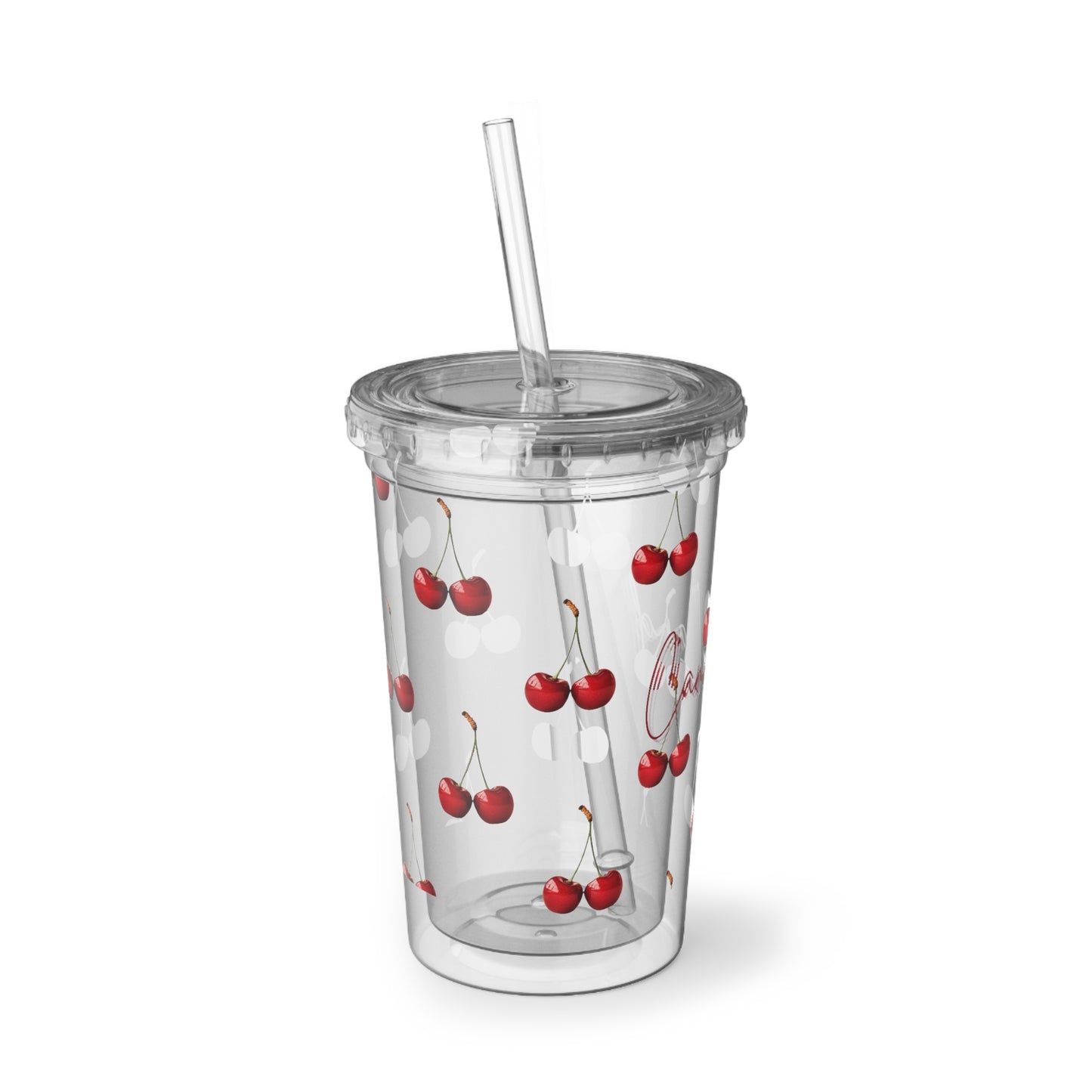 Cherry Red Vacation Cup