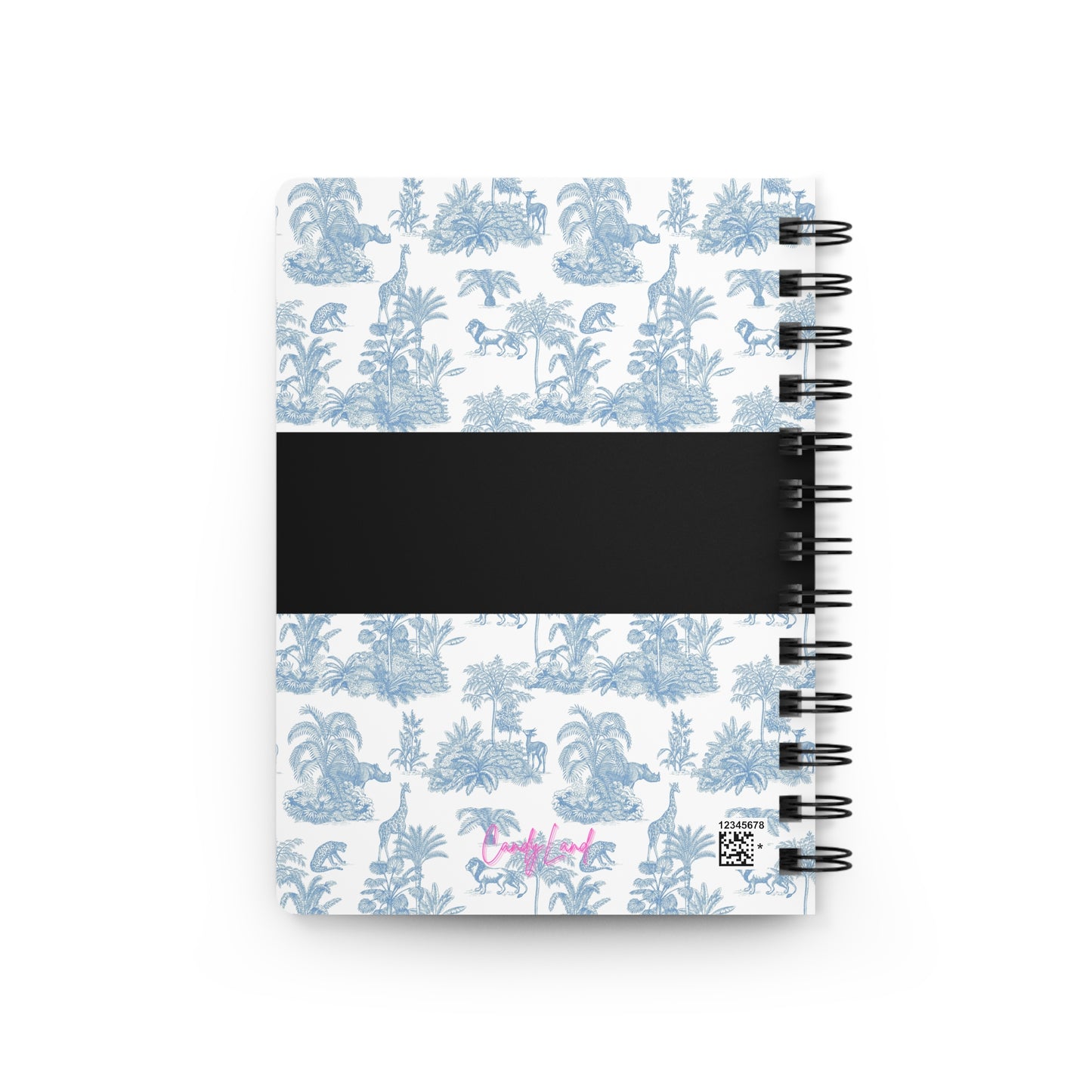 Light Blue Paradise Spiral Bound Notebook