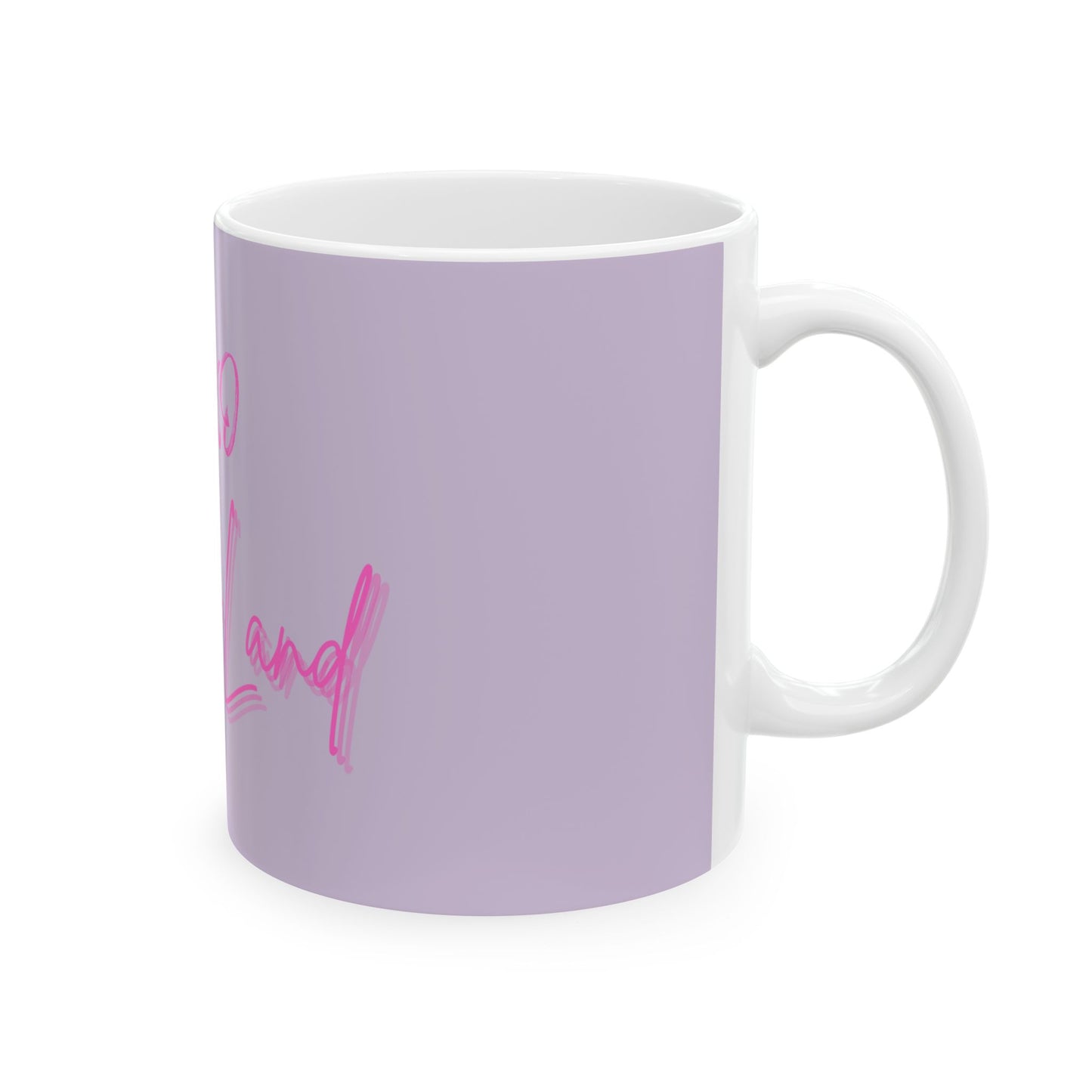 Wild Leopard Lavender XOXO Mug