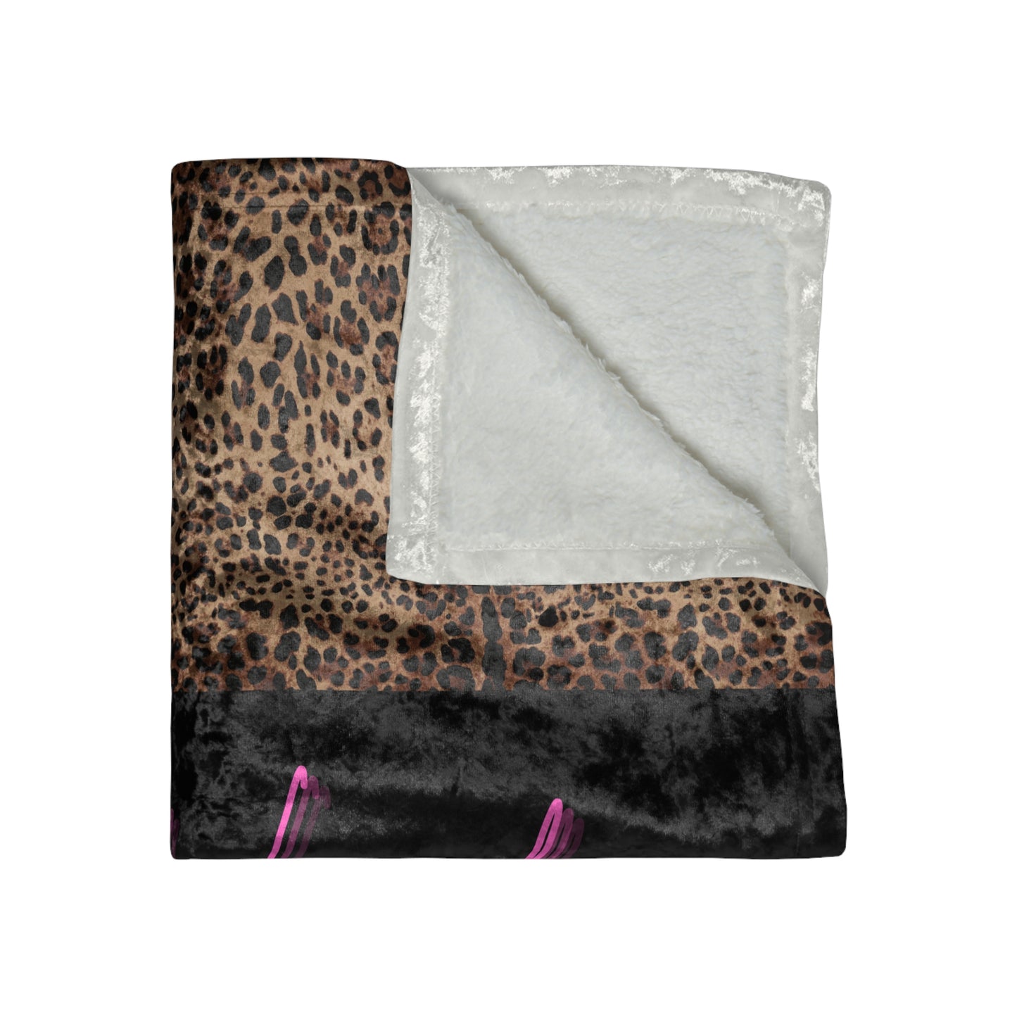 Wild Leopard Velvet Blanket