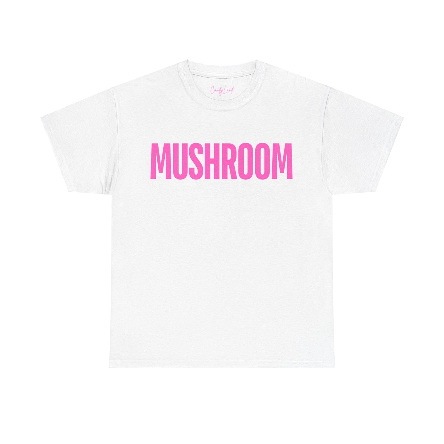 MUSHROOM pink +C. OVERSIZED T-Shirt