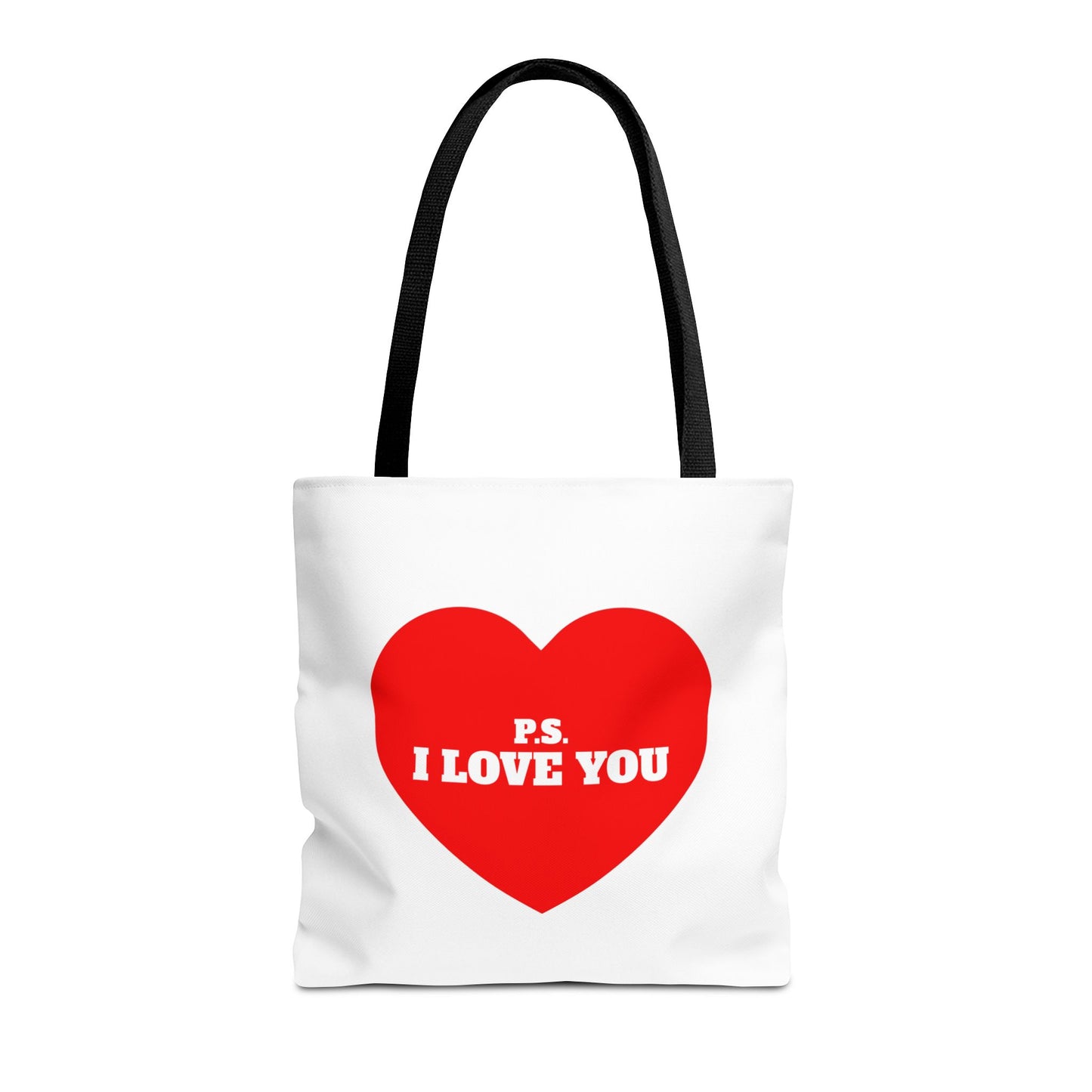 P.S. I Love You White Tote Bag