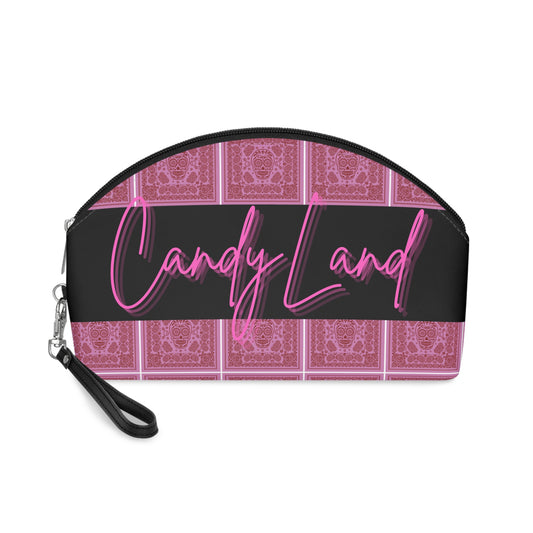 Mexican Skull pink Makeup Bag