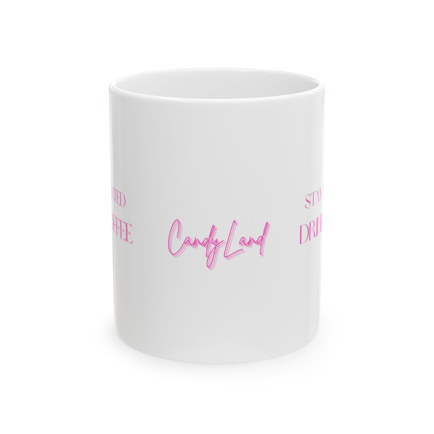 Stay Hydrated White Mug