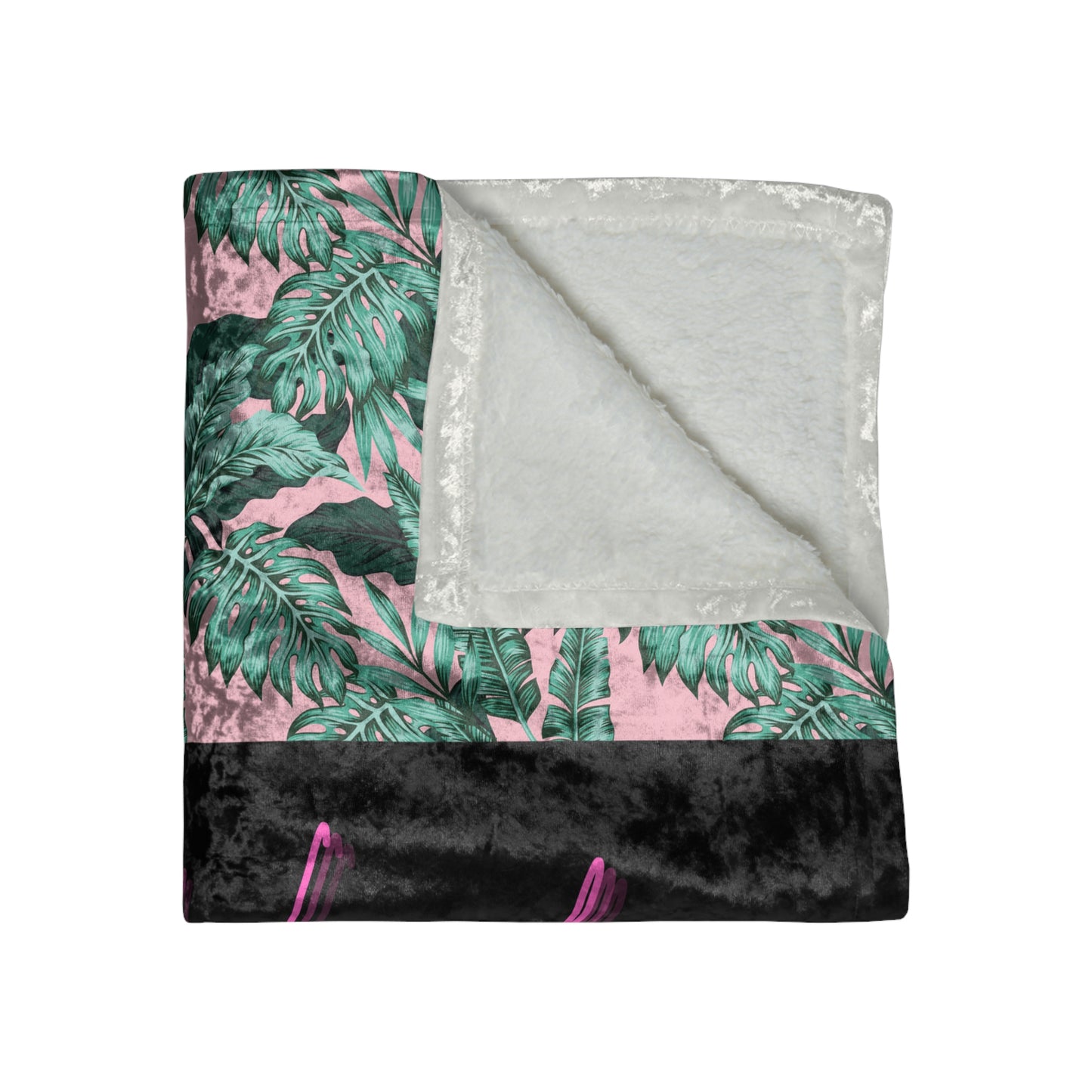 Fancy Jungle Velvet Blanket