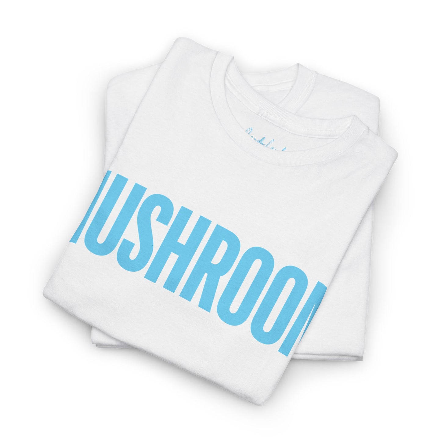 MUSHROOM light blue +C. OVERSIZED T-Shirt