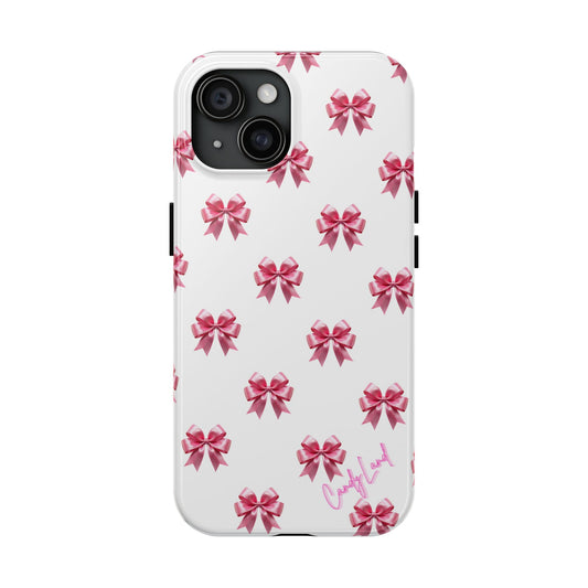 Bows White Miss Tough Phone Case