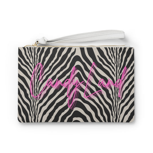 Zebra  Clutch Bag