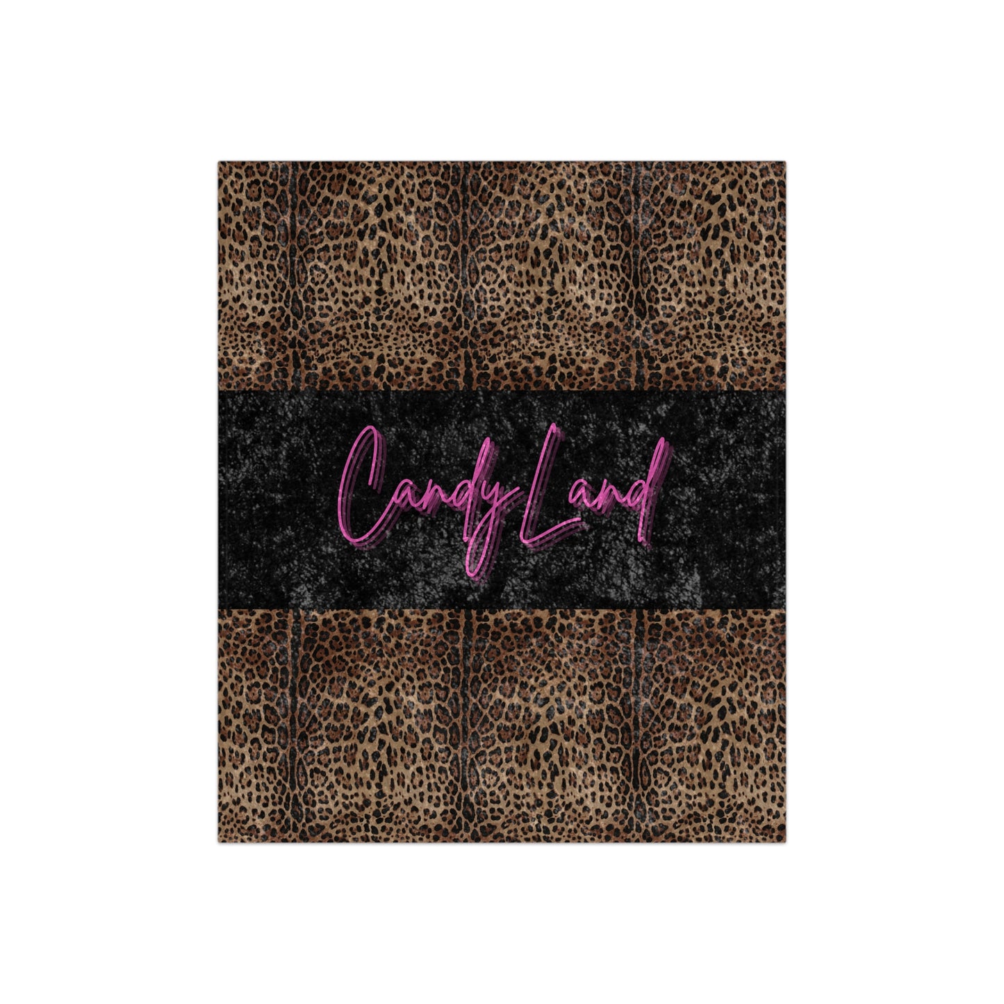 Wild Leopard Velvet Blanket