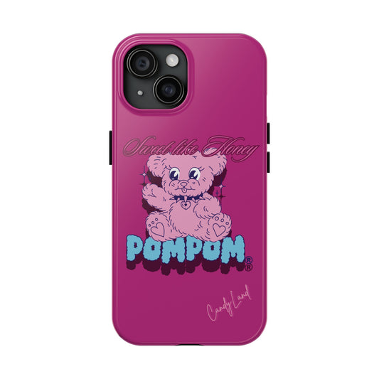 POMPOM® Sweet Like Honey Pink Miss Tough Phone Case