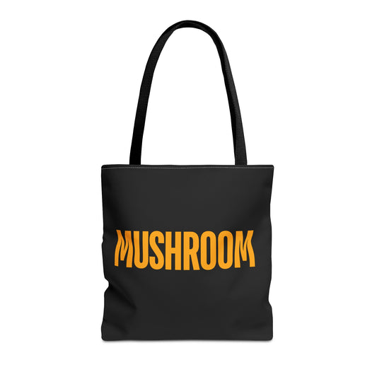 MUSHROOM gold/black Tote Bag