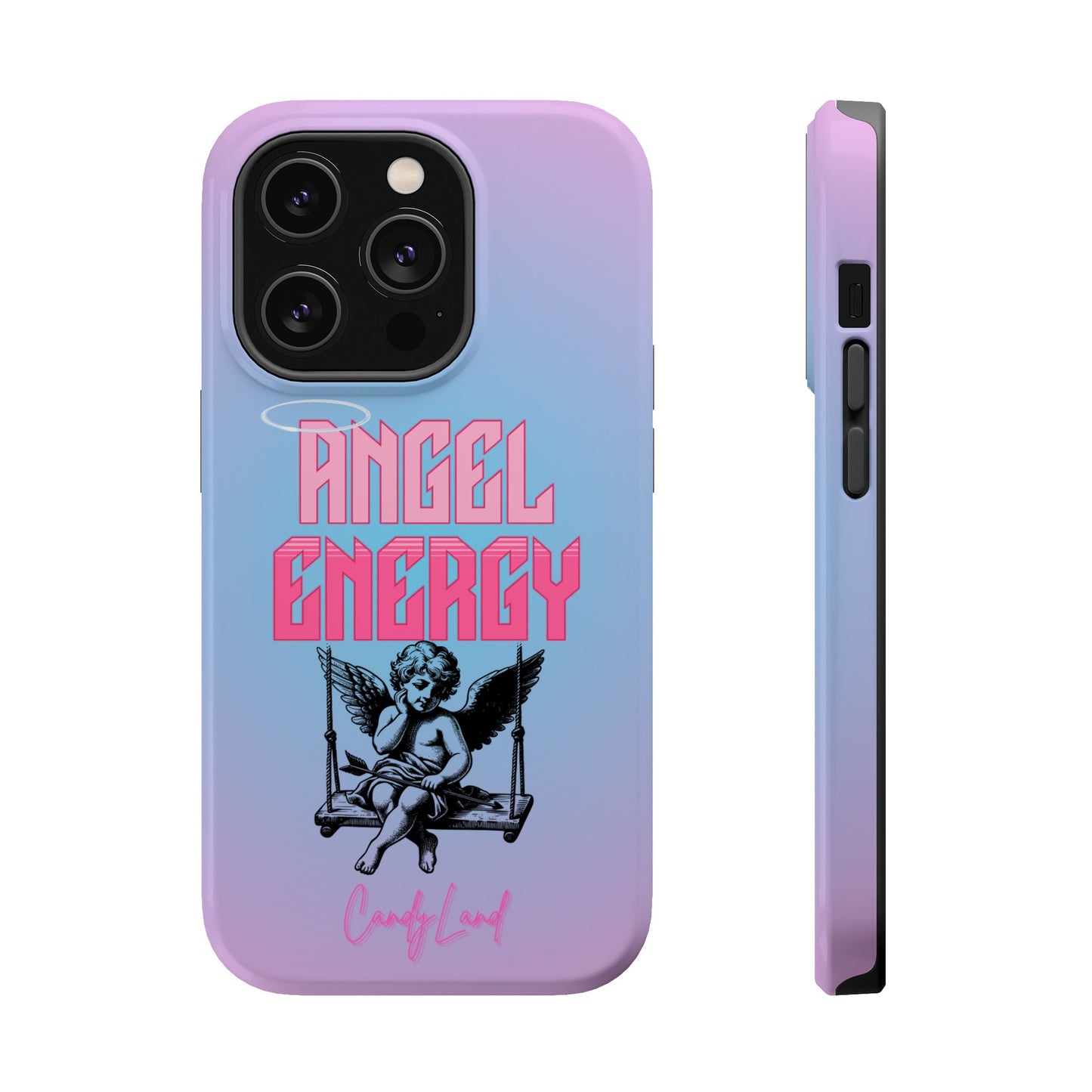 Angel Energy Pink Light Blue Miss MagSafe Tough Case