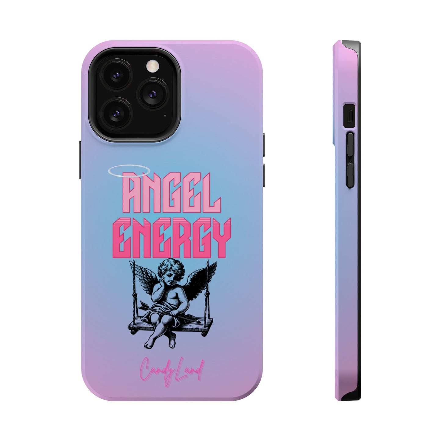 Angel Energy Pink Light Blue Miss MagSafe Tough Case