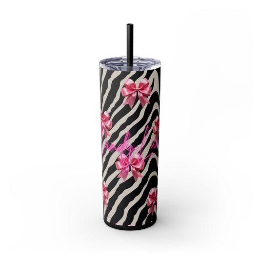 Zebra Vacation Tumbler