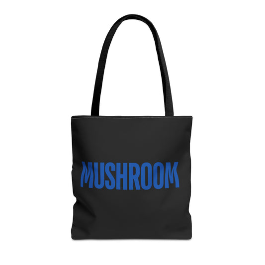 MUSHROOM blue/black Tote Bag