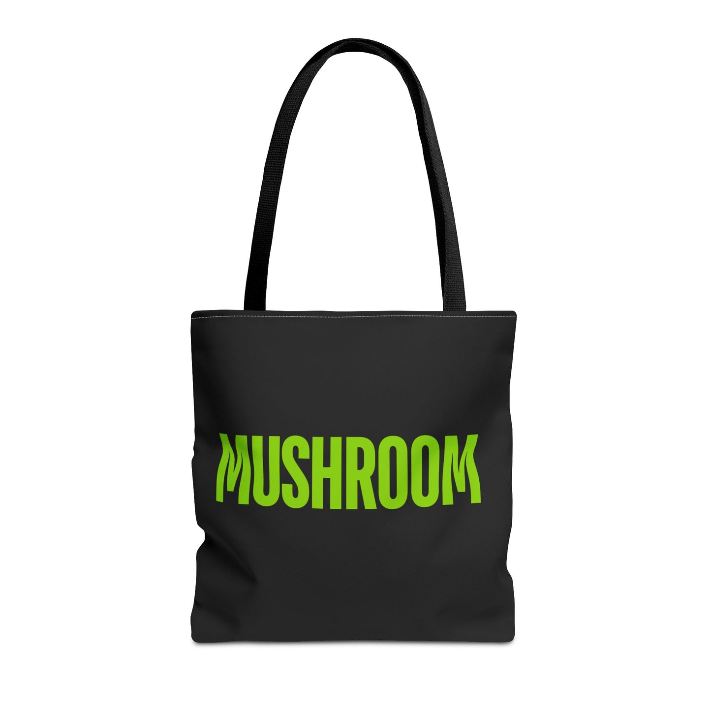 MUSHROOM black/green Tote Bag