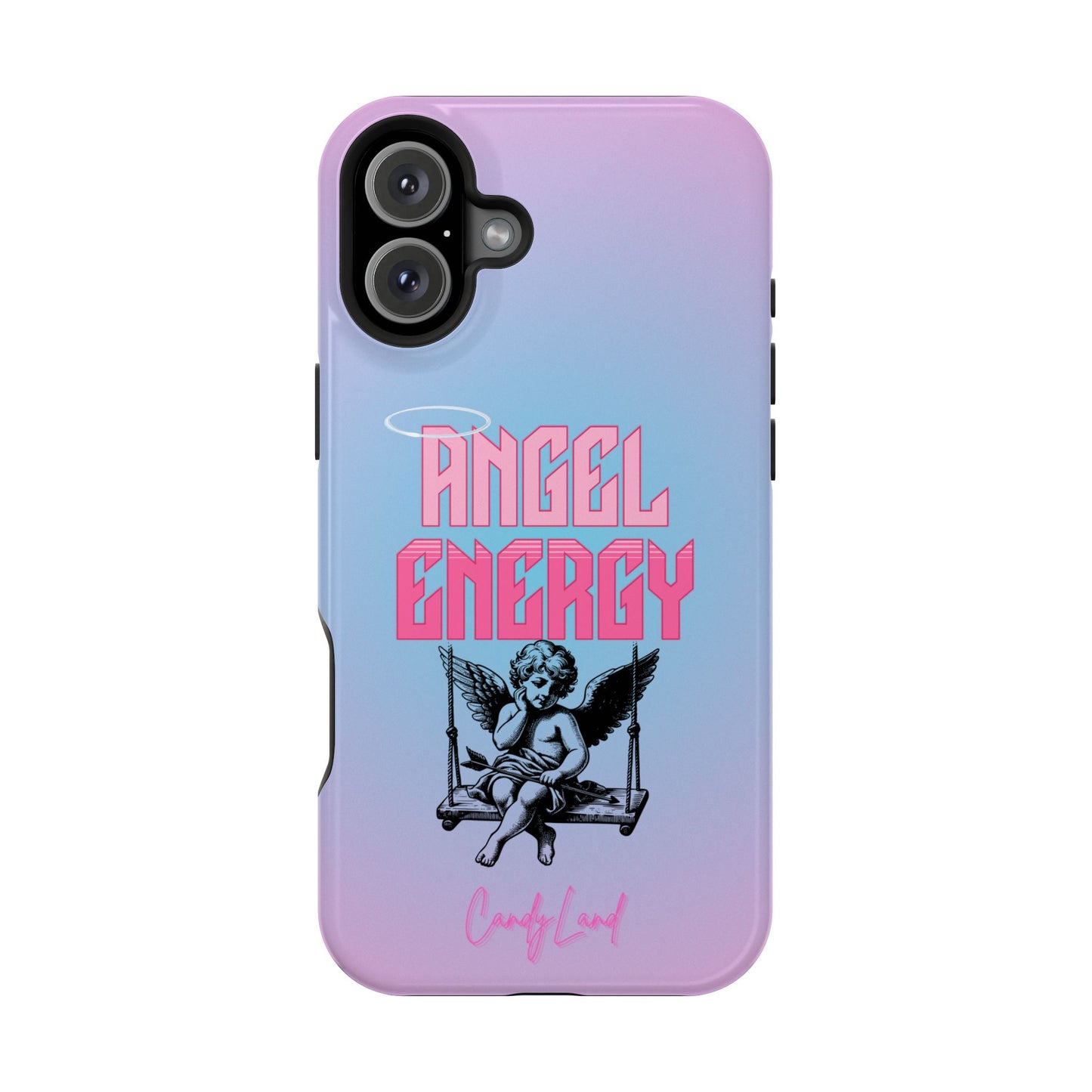 Angel Energy Pink Light Blue Miss MagSafe Tough Case