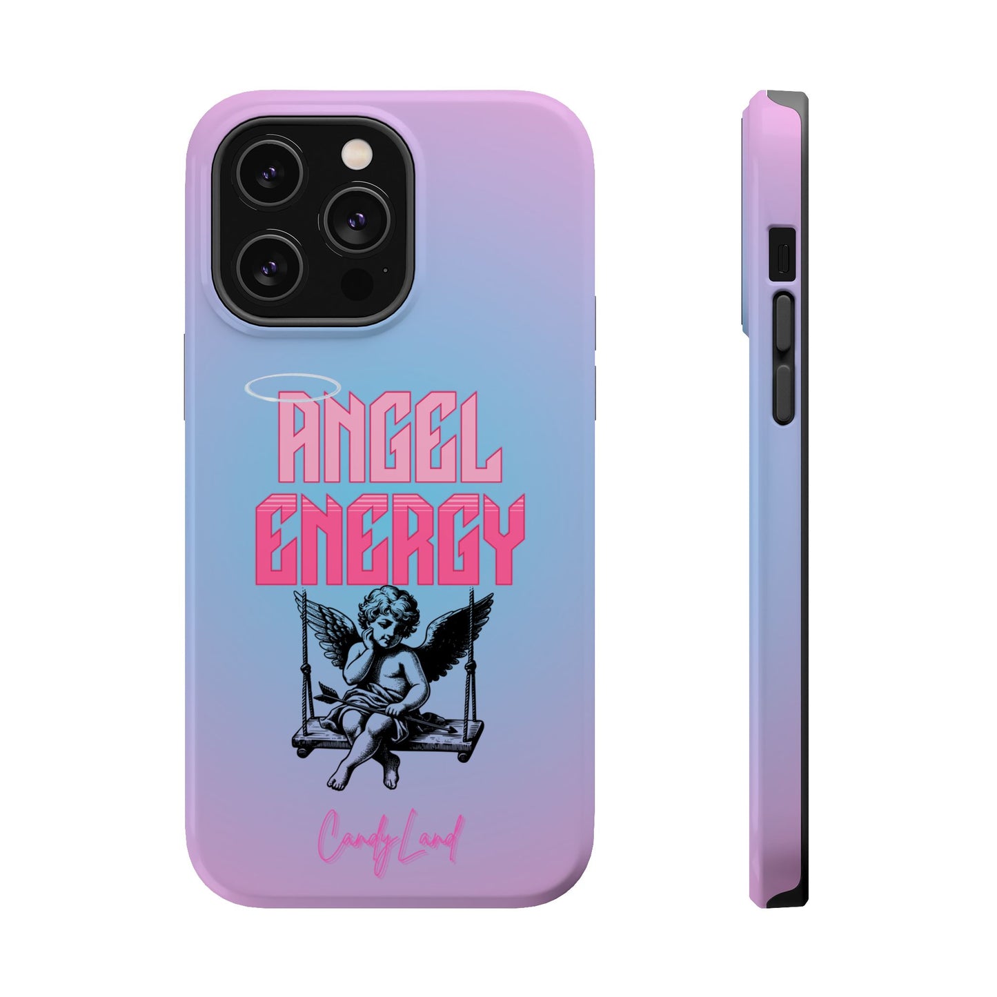 Angel Energy Pink Light Blue Miss MagSafe Tough Case