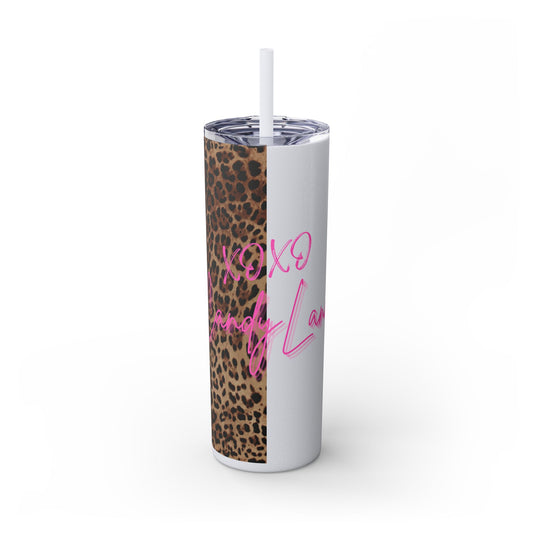 Wild Leopard +C. XOXO Vacation Tumbler