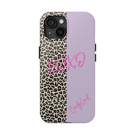 Leopard Lavender 2.0 XOXO Miss Tough Phone Case