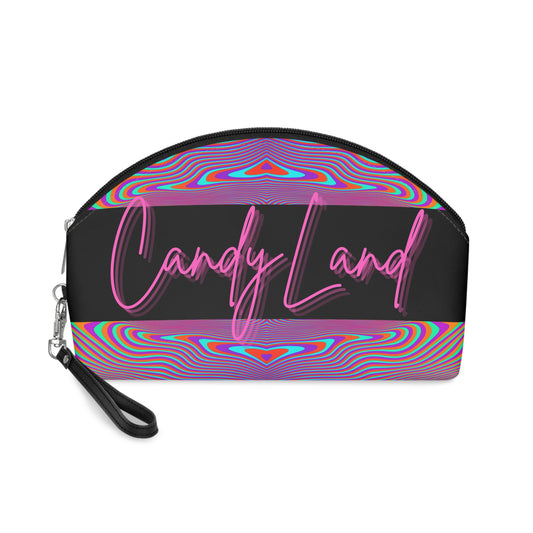 Psychedelic Violet Makeup Bag