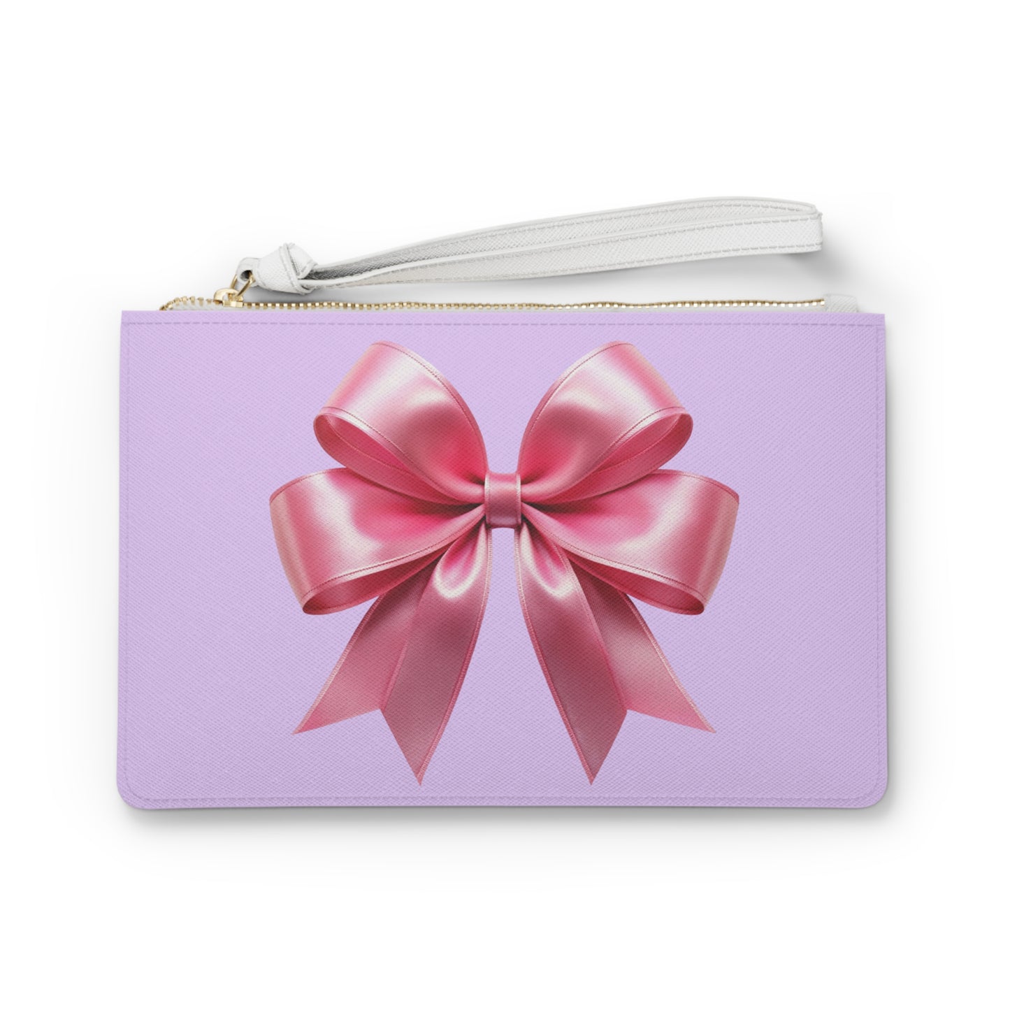 The Bow Lilac Clutch