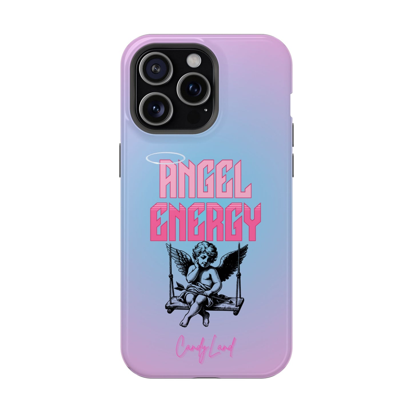 Angel Energy Pink Light Blue Miss MagSafe Tough Case