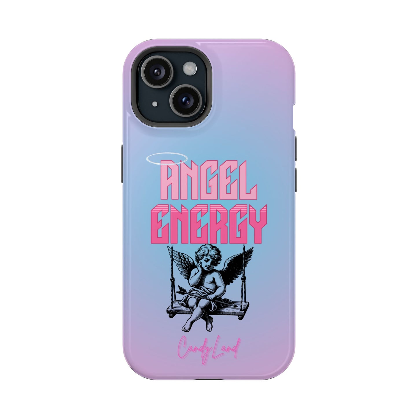 Angel Energy Pink Light Blue Miss MagSafe Tough Case