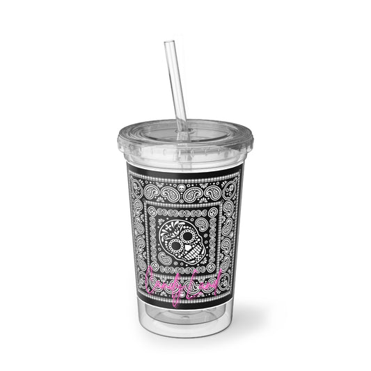 Mexican Skull Black Vacation Cup